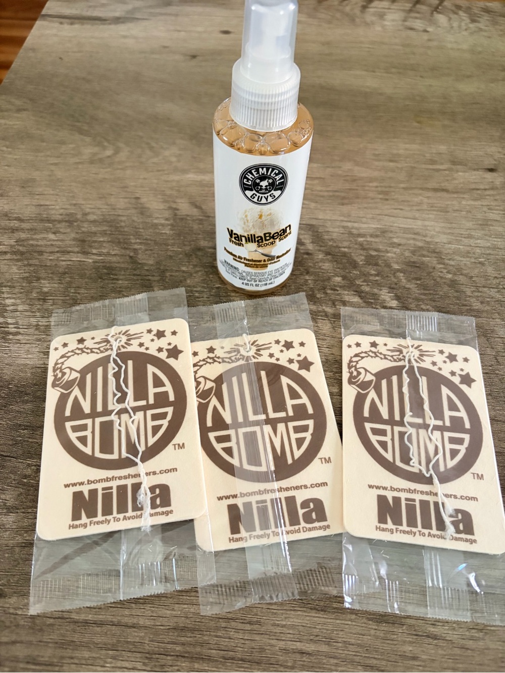 Vanilla Bean Scented Spray & Freshener